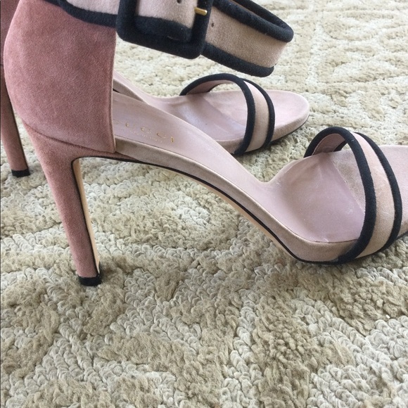 GUCCI  Suede Heels - Picture 3 of 10